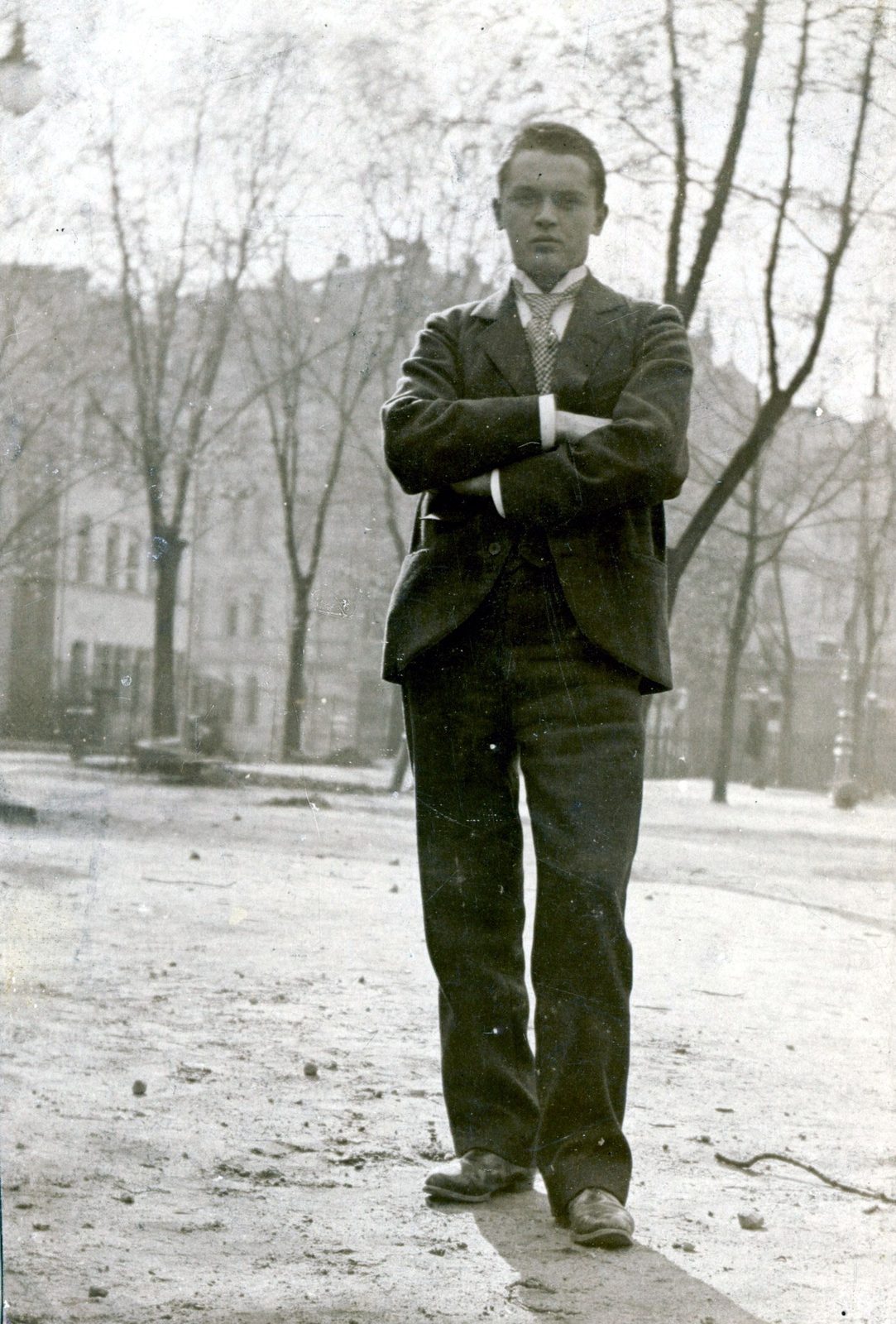 1898 Oskar als Realschüler