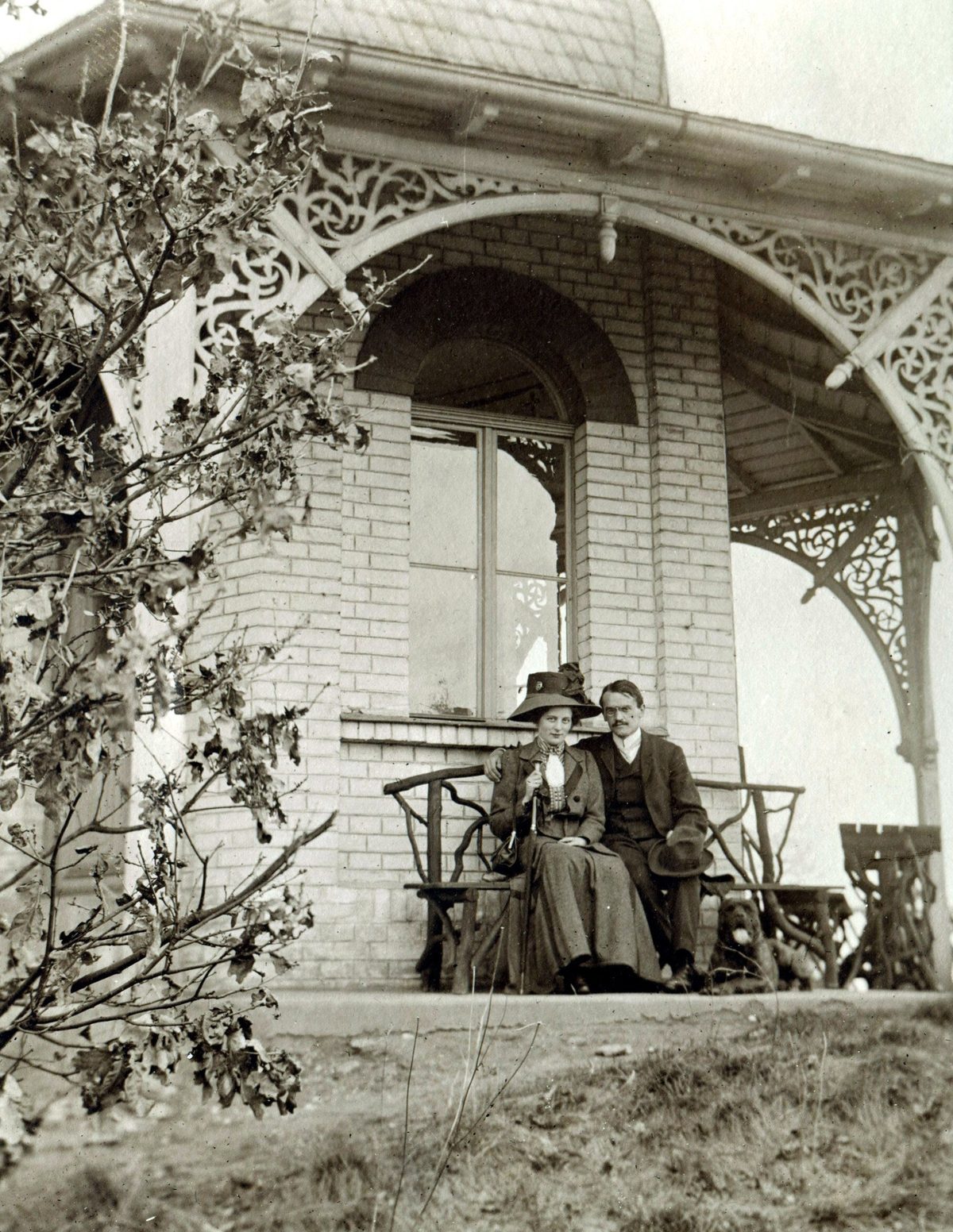 1914 Elsa und Oskar