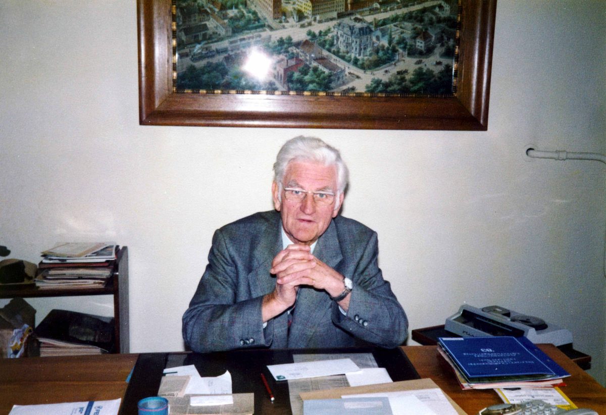 1983 Letzter Arbeitstag von Werner 