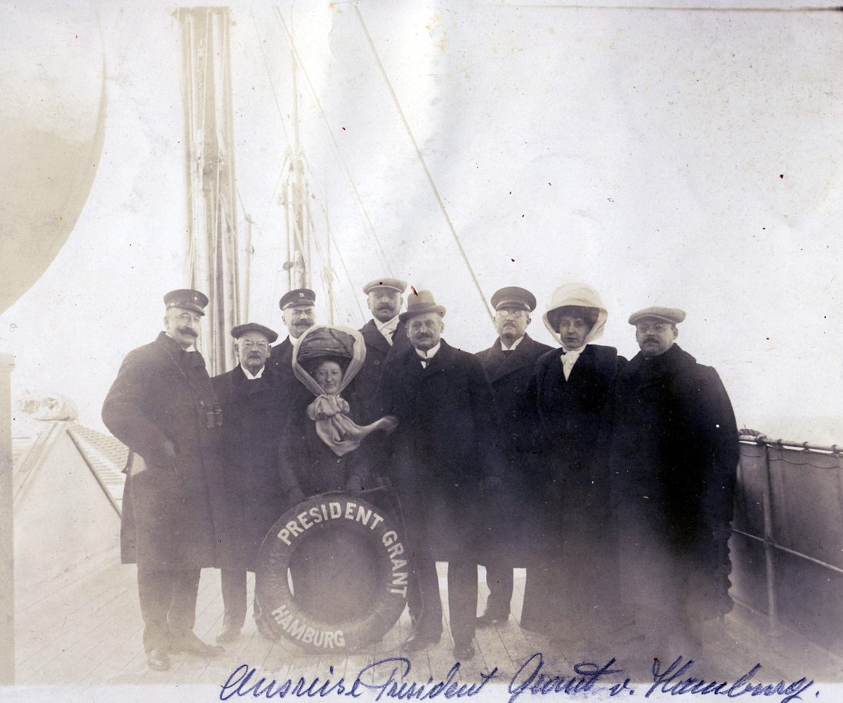 Anreise nach NewYork auf der President Grant