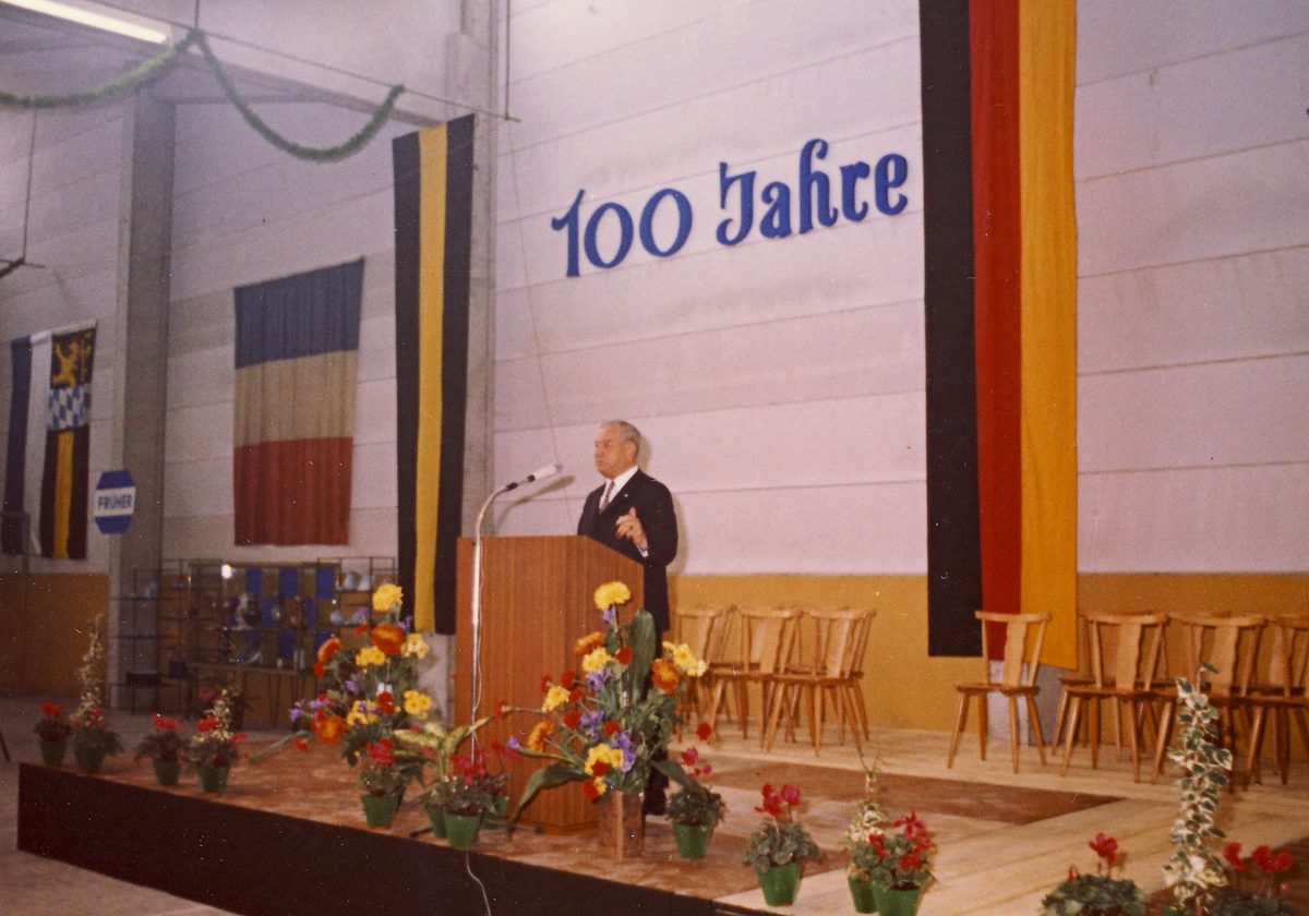 Ansprache Ministerpräsident Goppel