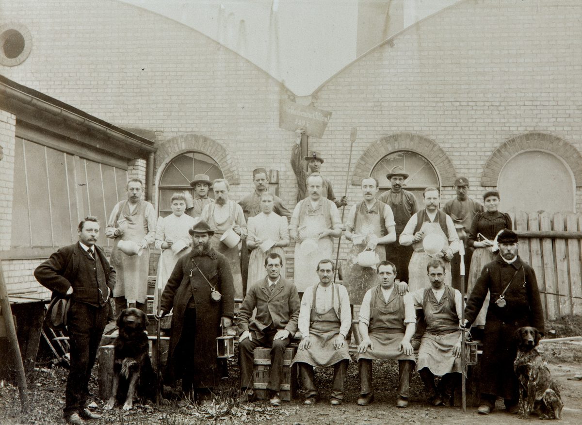 Emailliermeister und Äderer