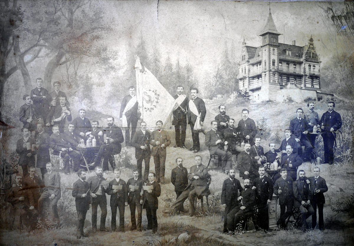 Gesangsverein "Erheiterung"; ca 1892