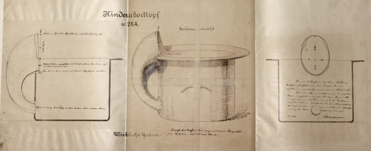 Kinderaborttopf 26A von 1895 [Quelle Museum Theuern]