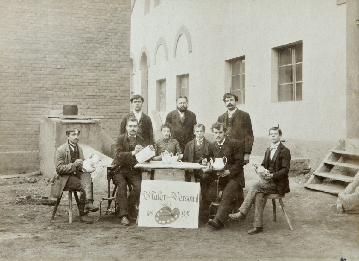 Malerpersonal 1895