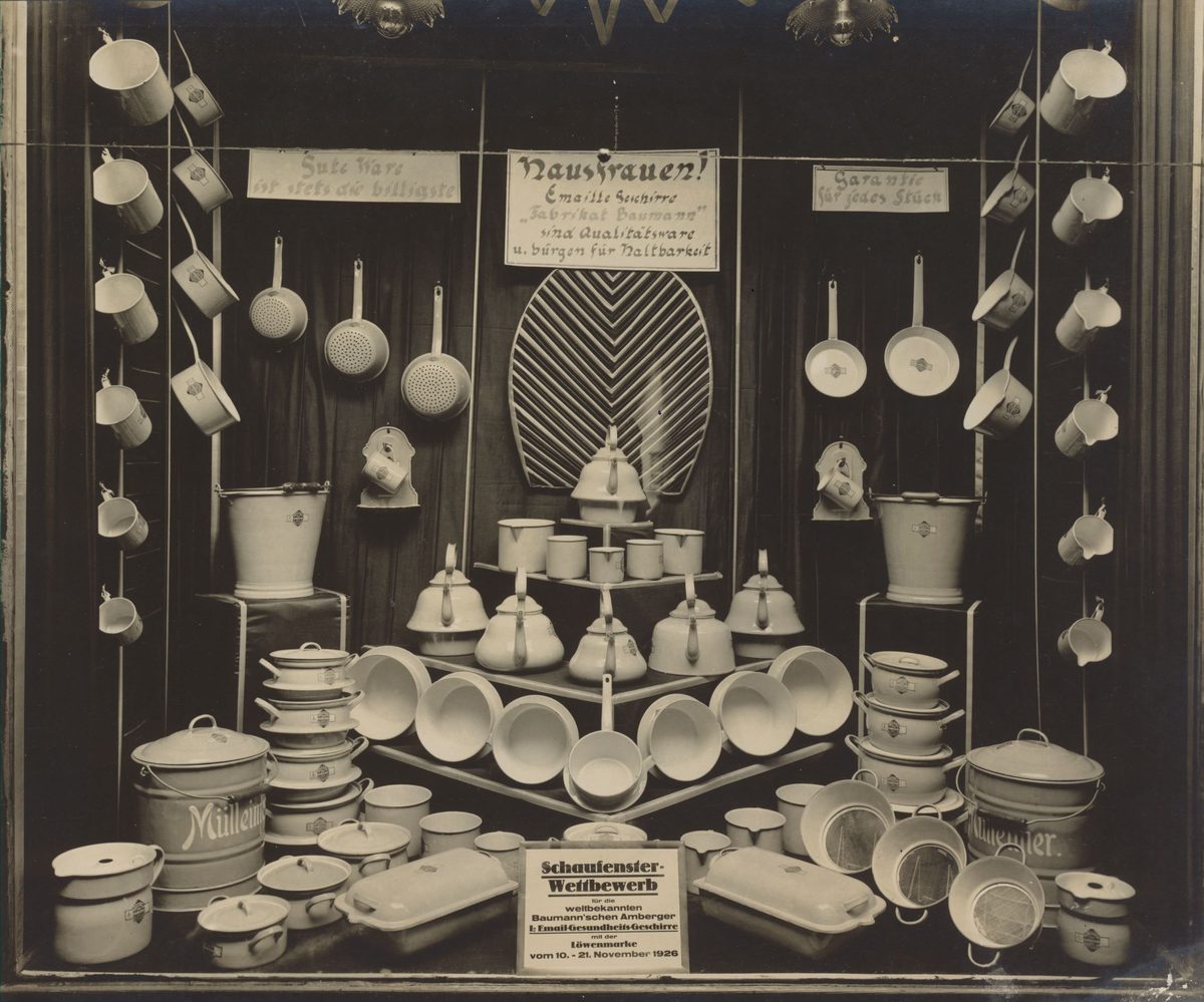 Schaufenster-Wettbewerb 1926: Eugen Zeis, Berlin - Trostpreis 50 M